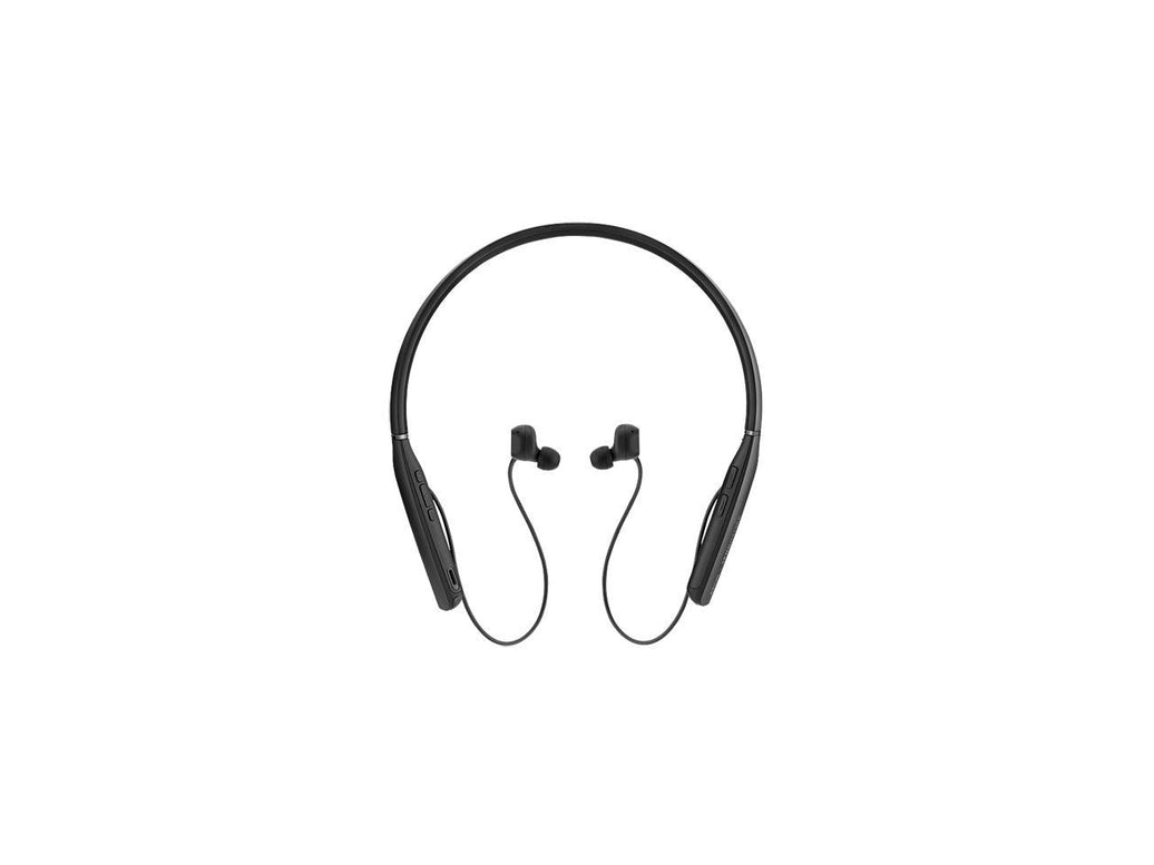 EPOS | SENNHEISER Adapt 460T (1000205) - Dual-Sided, Dual-Connectivity, Wireless, Bluetooth, ANC in-Ear Neckband Headset | for Mobile Phone & Softphone | Teams Certified (Black)