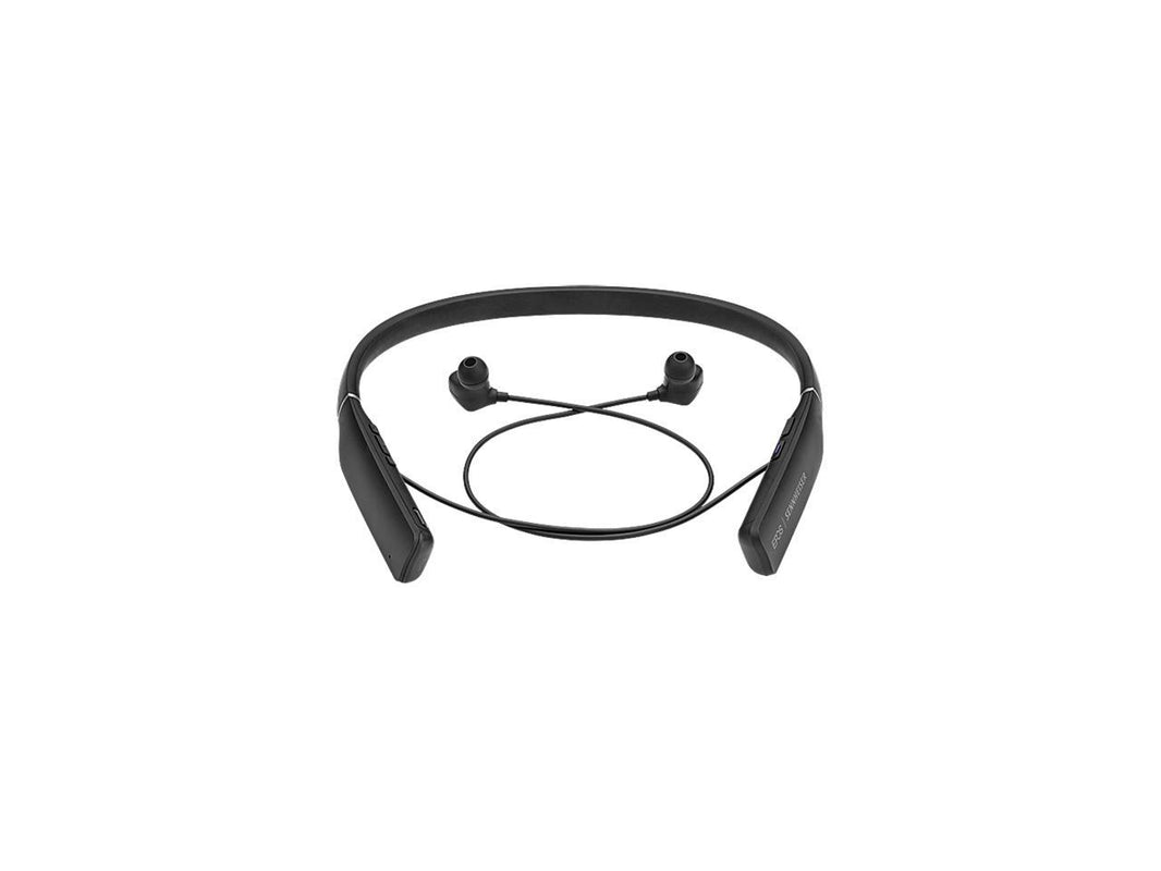 EPOS | SENNHEISER Adapt 460T (1000205) - Dual-Sided, Dual-Connectivity, Wireless, Bluetooth, ANC in-Ear Neckband Headset | for Mobile Phone & Softphone | Teams Certified (Black)