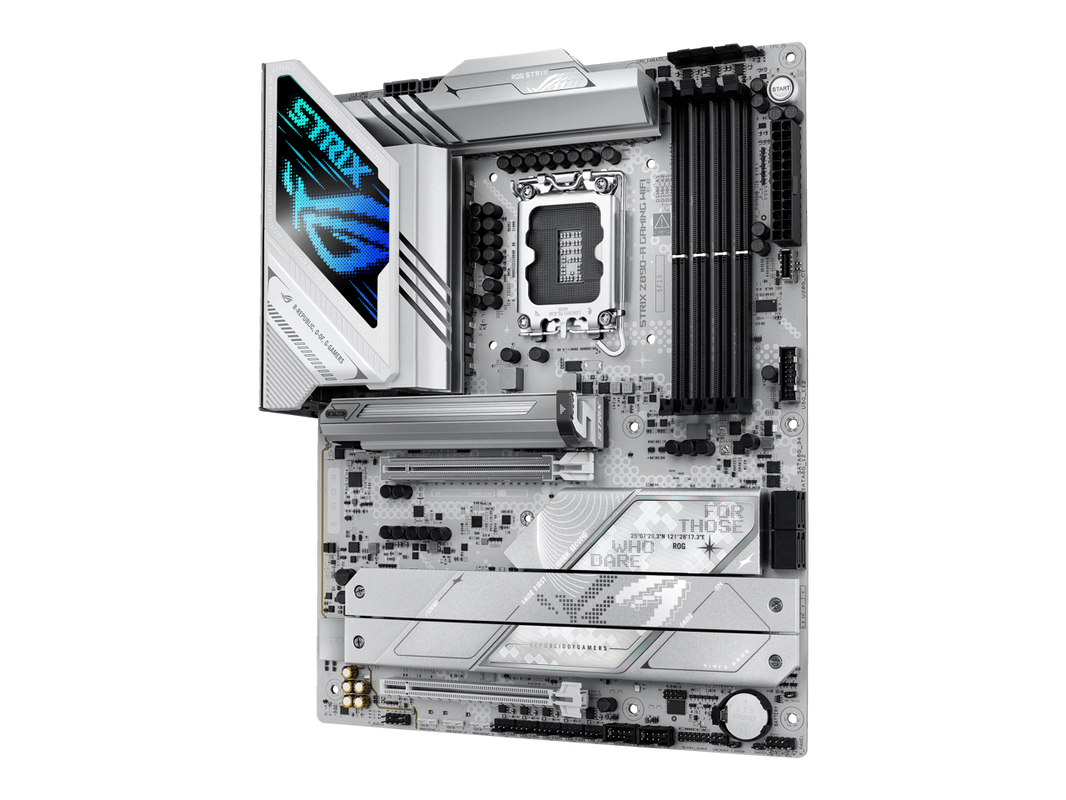 ASUS ROG STRIX Z890-A GAMING WIFI Z890 LGA 1851 ATX motherboard, Intel® Core™ Ultra Series 2 Ready, Advanced AI PC-ready, 16+2+1+2 stages, DDR5, WiFi 7, 2.5G, 5x M.2, Thunderbolt™ 4, USB Type-C, AI OC