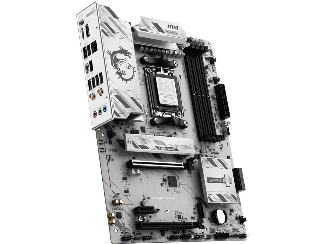 MSI B850 GAMING PLUS WIFI6E AM5 AMD B850 SATA 6Gb/s 5G Network Wi-Fi7 DDR5 Motherboard