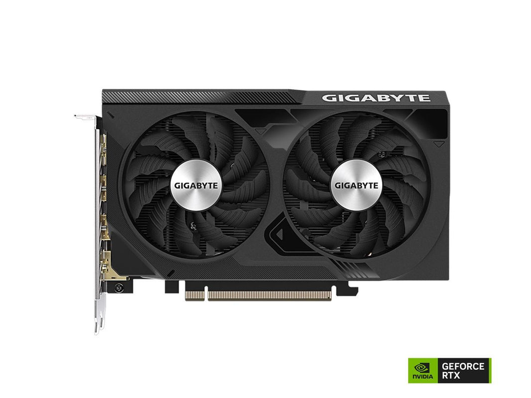 GIGABYTE GeForce RTX 4060 WINDFORCE OC 8G Graphics Card, 2x WINDFORCE Fans, 8GB 128-bit GDDR6, GV-N4060WF2OC-8GD Video Card