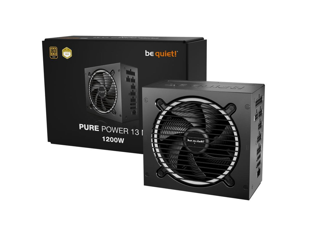 be quiet! Pure Power 13 M 1200W ATX 3.1 Power Supply | 80 Plus Gold Efficiency | PCIe 5.1 | BP029US