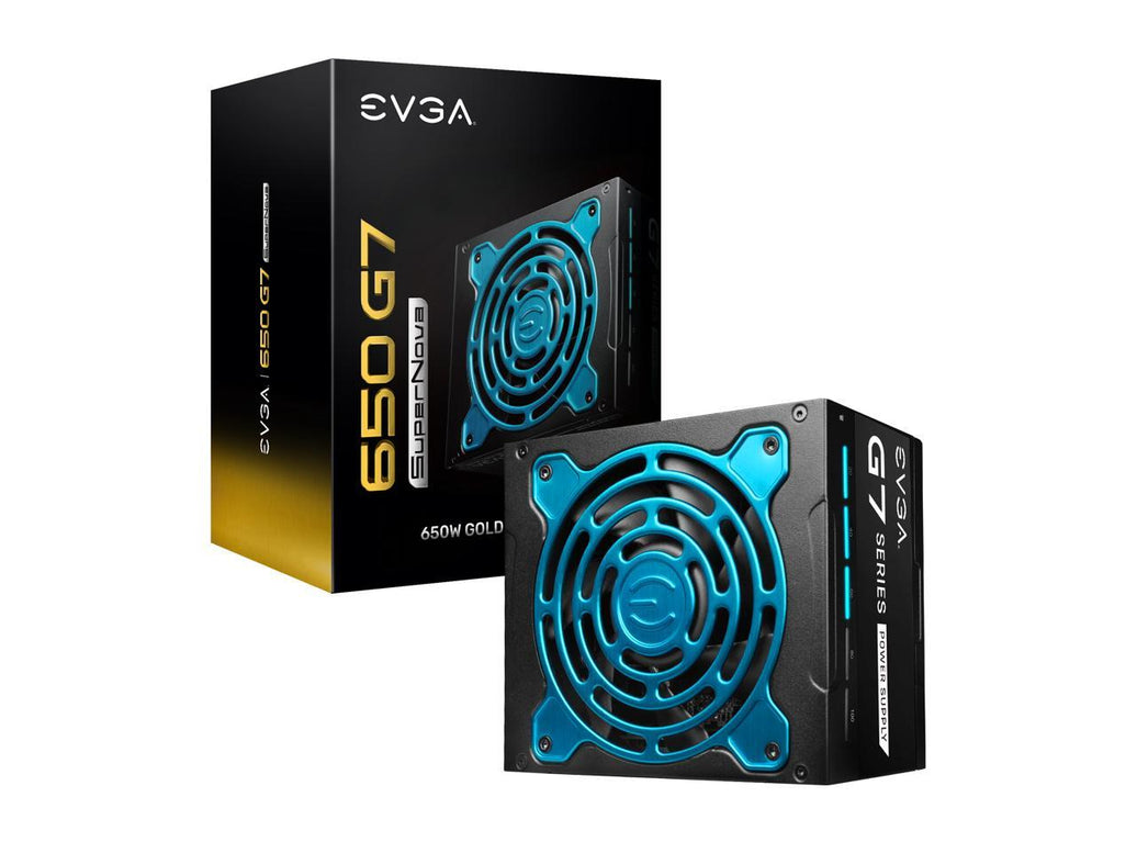 EVGA SuperNOVA 650 G7 220-G7-0650-X1 650 W ATX12V / EPS12V SLI CrossFire 80 PLUS GOLD Certified Full Modular Active PFC Power Supply