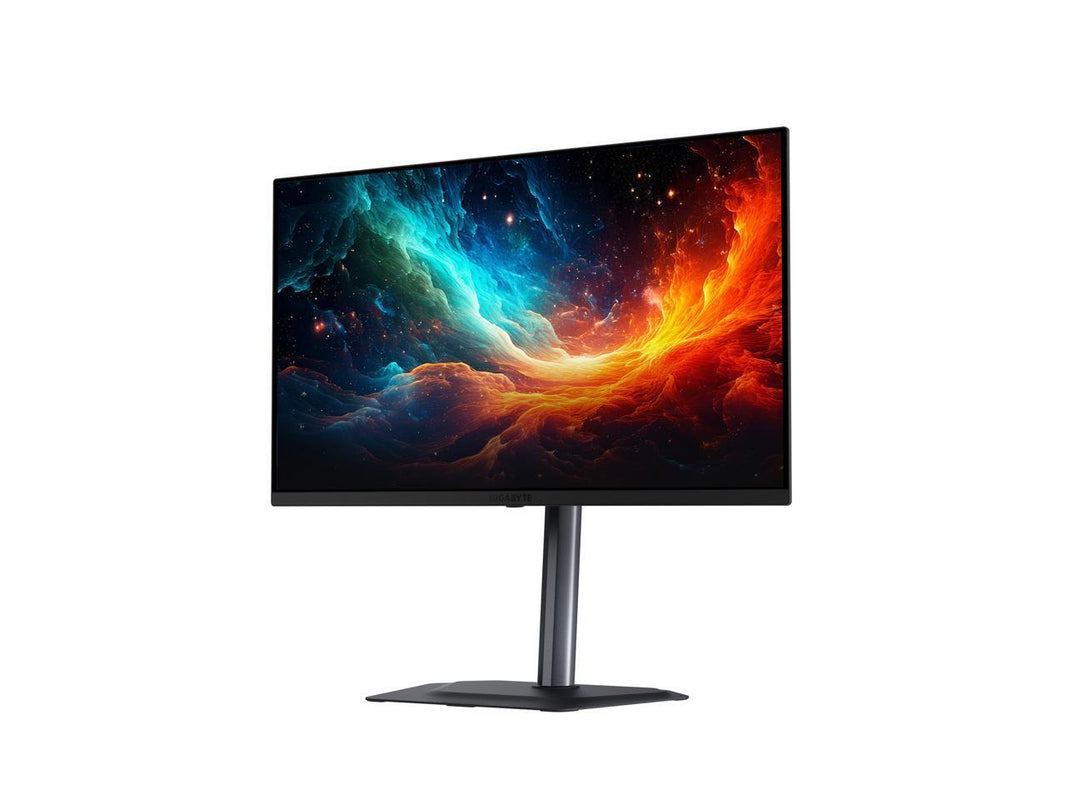 GIGABYTE - MO27U2 - 27" QD-OLED Gaming Monitor - UHD 3840x2160 - 240Hz - 0.03ms GTG - AMD FreeSync Premium Pro, G-SYNC Compatible - Type C KVM - HDMI, DP, Type-C - Height and Tilt Adjustable - Black