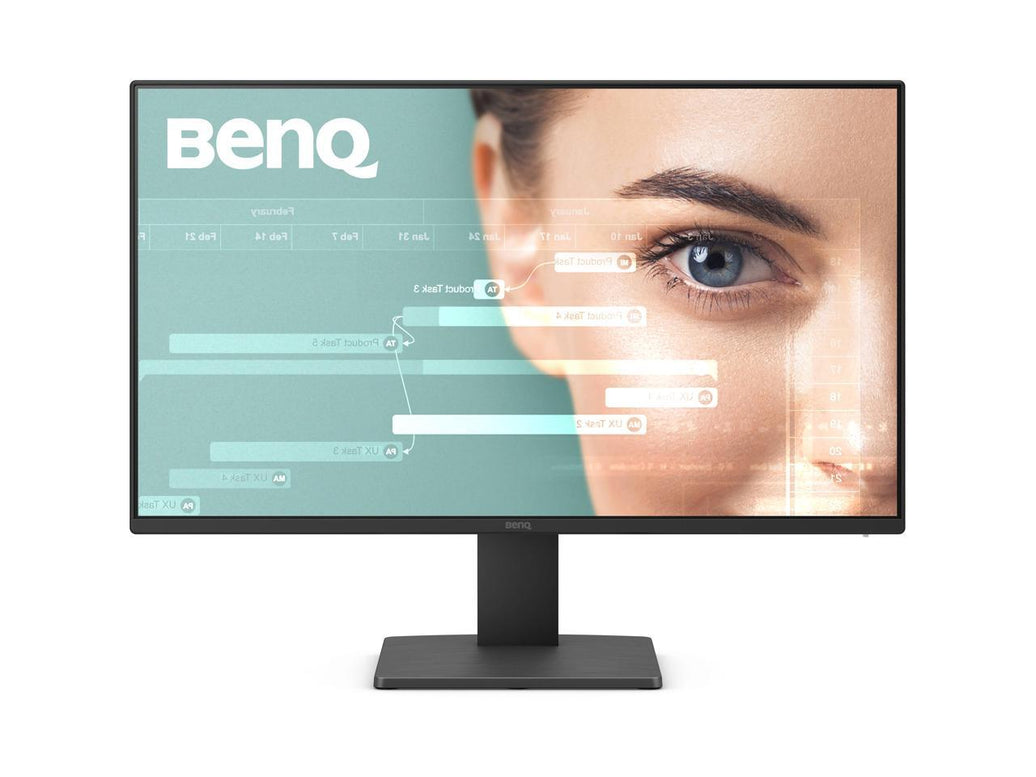 BenQ GW2491 23.8” 1080p FHD 100Hz IPS Eye-Care Monitor, HDMI, DisplayPort, 1080x1920, Ultra Slim Bezel, TUV-Certified, Flicker-Free, Low Blue Light Plus, Eye-CareU