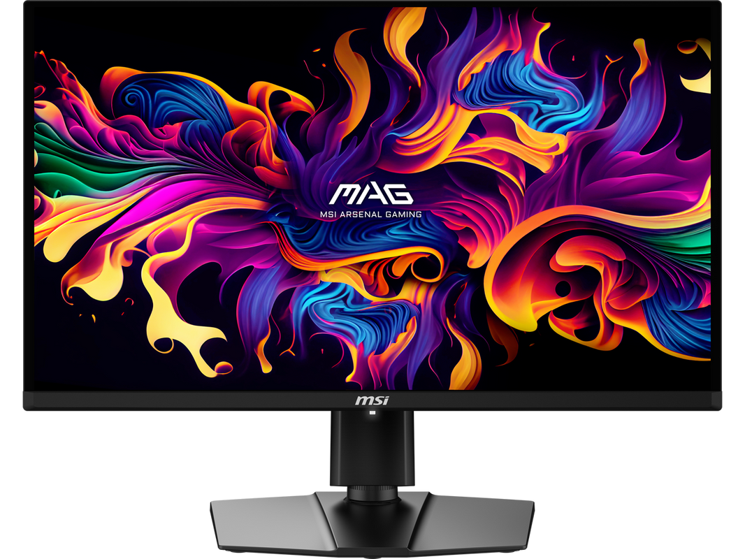 MSI MAG 271QP QD-OLED X24 27-inch 2560 x 1440 (QHD) Gaming Monitor, 240Hz, Adaptive-Sync, HDMI, DisplayPort, VESA Mountable, Tilt, Height Adjustable, Speaker, 0.03ms, Black