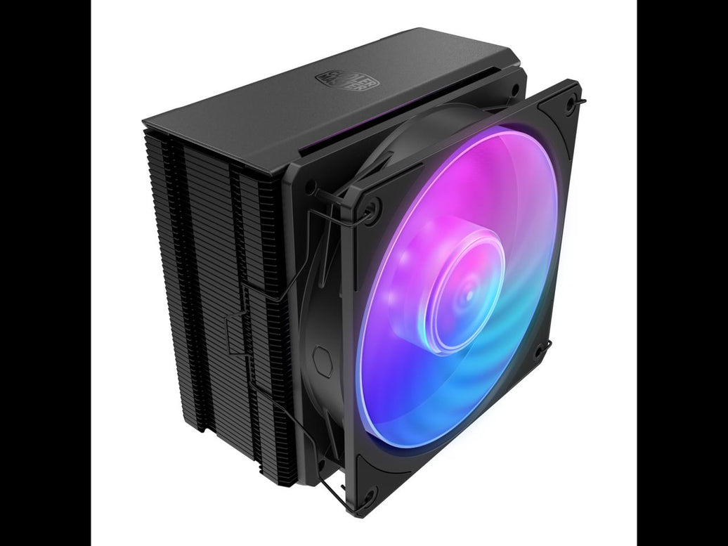 Cooler Master Hyper 212 3DHP CPU Air Cooler - Patented 3D Heat Pipe Technology, 120mm PWM High Airflow Fan, Quiet Cooling & Easy Installation, AMD AM5/AM4 & Intel LGA 1851/1700, ARGB