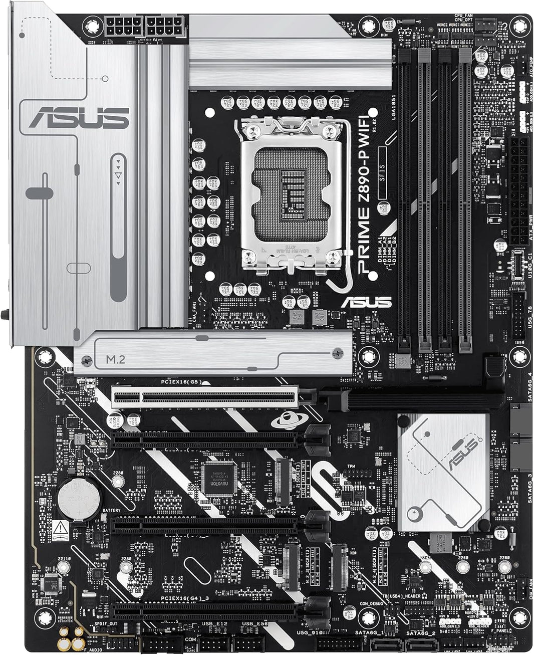 ASUS PRIME Z890-P WIFI Z890 LGA 1851 ATX motherboard, Intel® Core™ Ultra Series