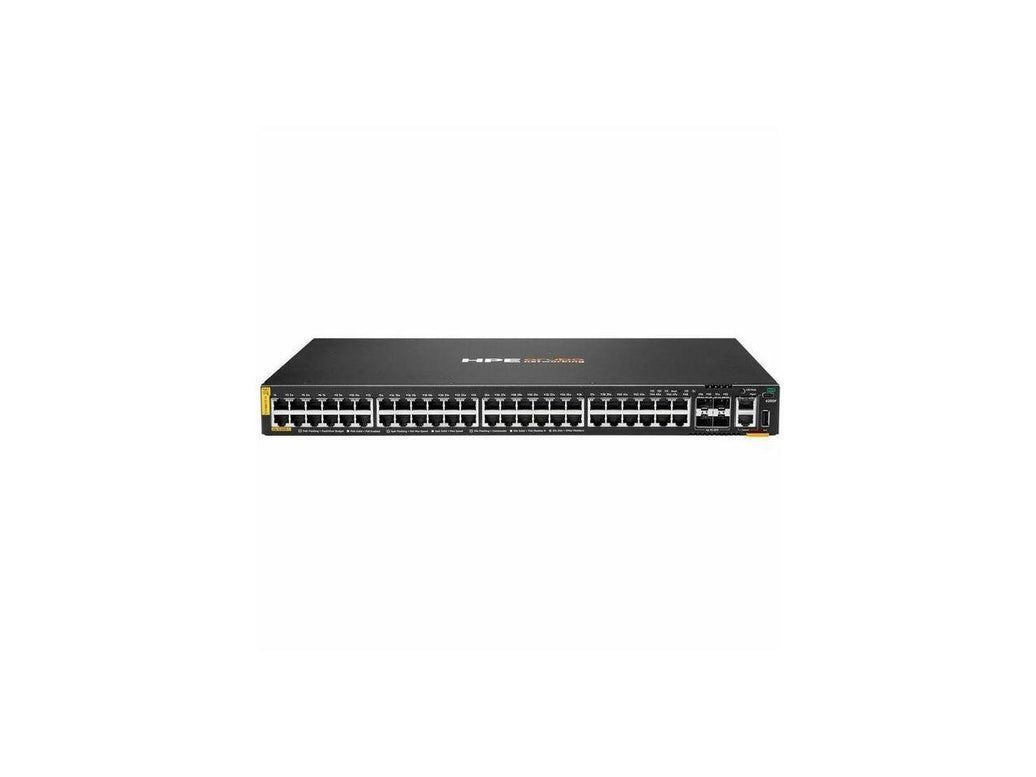 Aruba CX 6200F 48G Class 4 PoE 4SFP 370W Switch - 48 Ports - Manageable - Gigabit Ethernet - 10/100/1000Base-T, 1000Base-X - 3 Layer Supported - Modular - 4 SFP Slots - 60 W Power Consumption - 370 W
