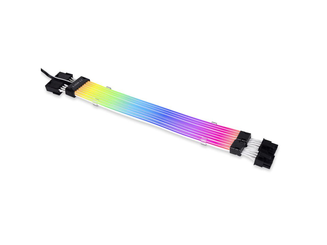 LIAN LI Strimer Plus V2 8 Pin Addressable RGB VGA power cable-(No Controller Included )-- Strimer Plus V2 8 pin