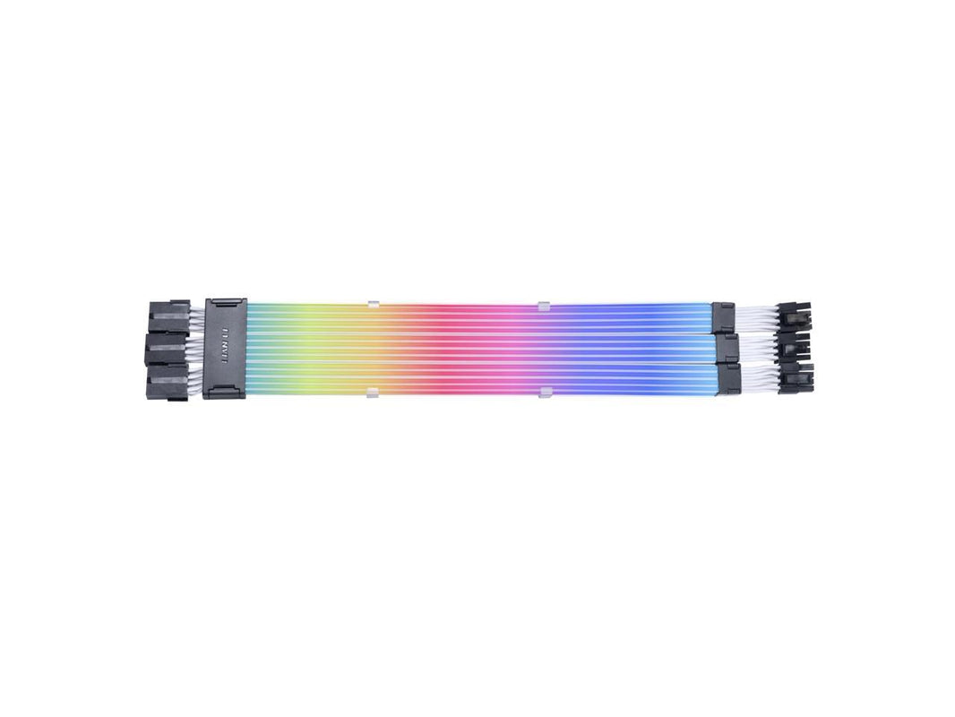 Lian Li Strimer Wireless 3x8-Pin (PW12-1W) - Addressable RGB Power Cable - 2.4 GHz Wireless Control with 410mm; 16.14 Inch length - Light Guides - Wireless Controller NOT Included & Required