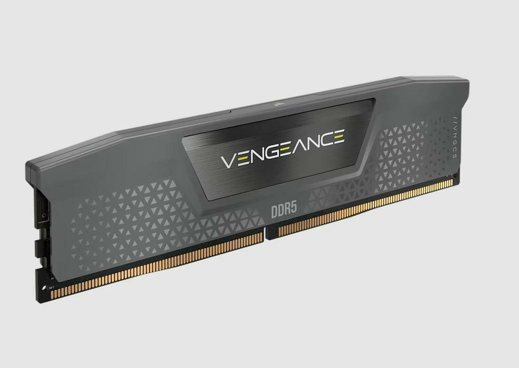 CORSAIR Vengeance DDR5 RAM 16GB (1x16GB) 5200MHz CL40-40-40-77 1.25V AMD EXPO Intel XMP 3.0 Desktop Computer Memory Gray (CMK16GX5M1B5200Z40)