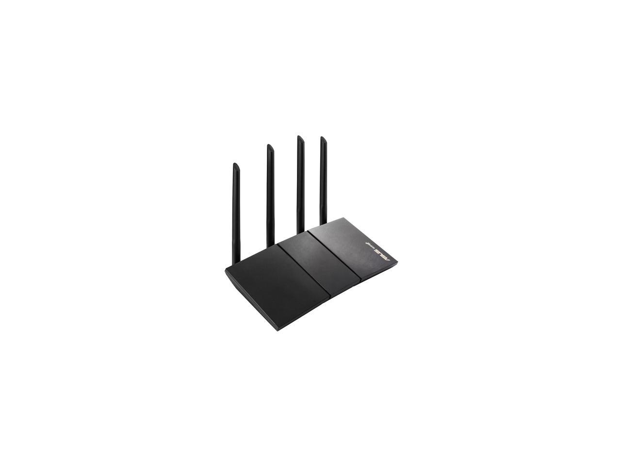 ASUS AX1800 Dual Band WiFi 6 (802.11ax) Router Supporting MU-MIMO and OFDMA Technology, with AiProtection Classic Network Security Powered by Trend Micro (RT-AX1800S)
