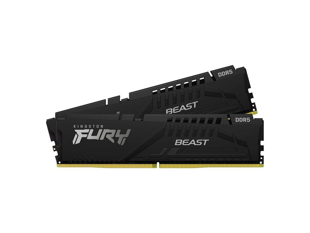 Kingston 64GB (2 x 32GB) 288-Pin PC RAM DDR5 5600 (PC5 44800) Memory (Desktop Memory) Model KF556C40BBK2-64