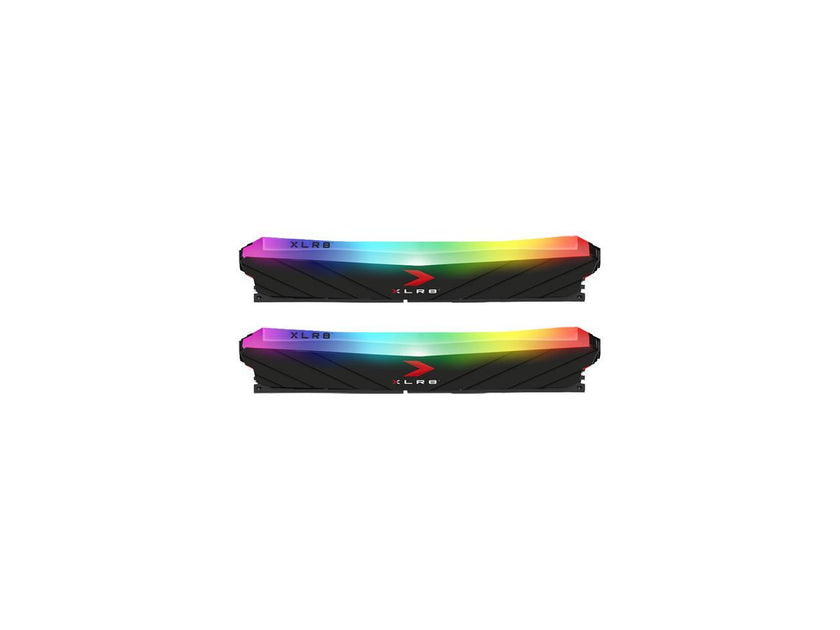 PNY XLR8 Gaming EPIC-X RGB 32GB (2 x 16GB) DDR4 3200MHz 288-pin DIMM Memory Kit MD32GK2D4320016XRGB