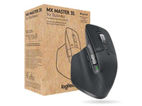 Logitech MX Master 3S for Business, Wireless Mouse with Quiet Clicks, 8K DPI, Secured Logi Bolt USB Receiver, Bluetooth, USB-C Charging, MagSpeed Scrolling, Windows/Mac/Chrome/Linux - Graphite