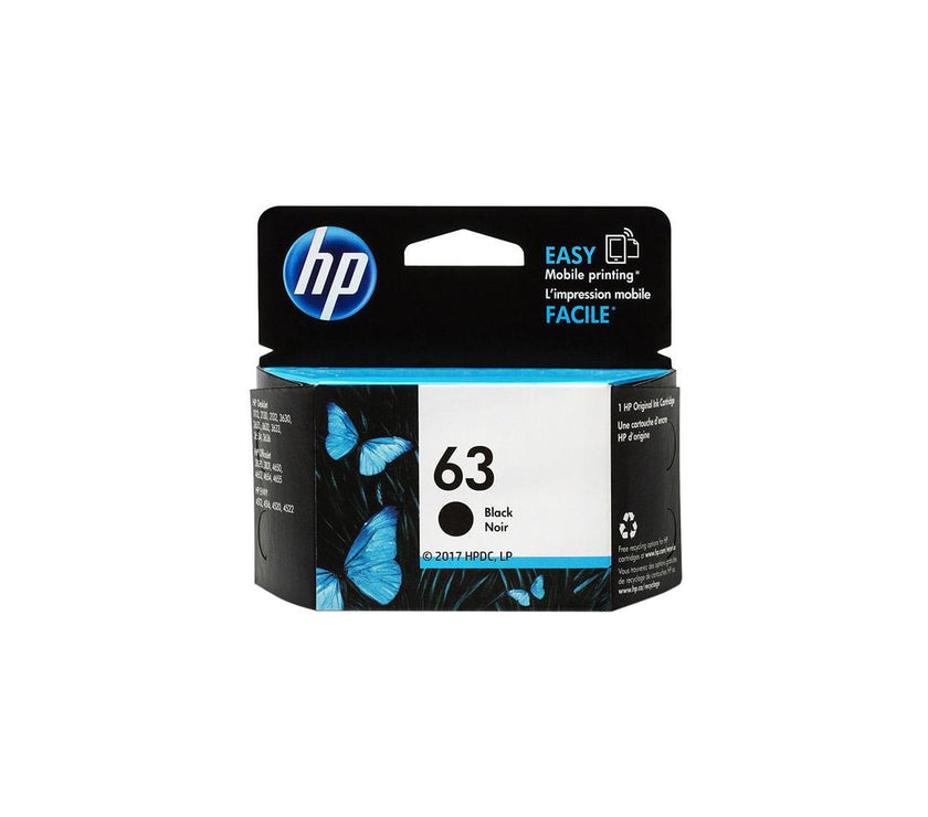 HP 63 Ink Cartridge - Black