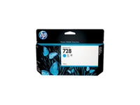 HP 728 130-ml Cyan DesignJet Ink Cartridge, F9J67A