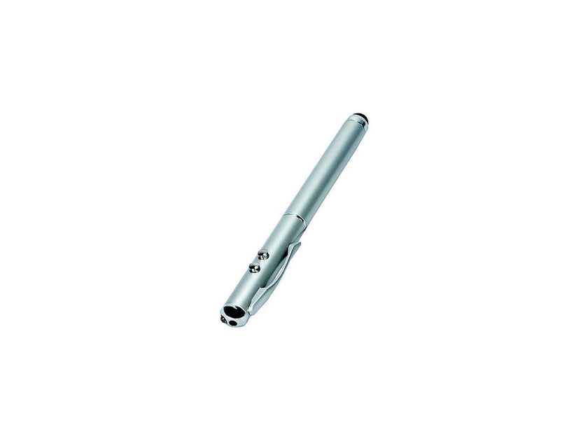 Q-Stick Capacitive Touch Stylus with Laser Pointer and LED Flashlight