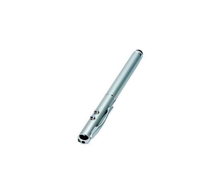 Q-Stick Capacitive Touch Stylus with Laser Pointer and LED Flashlight