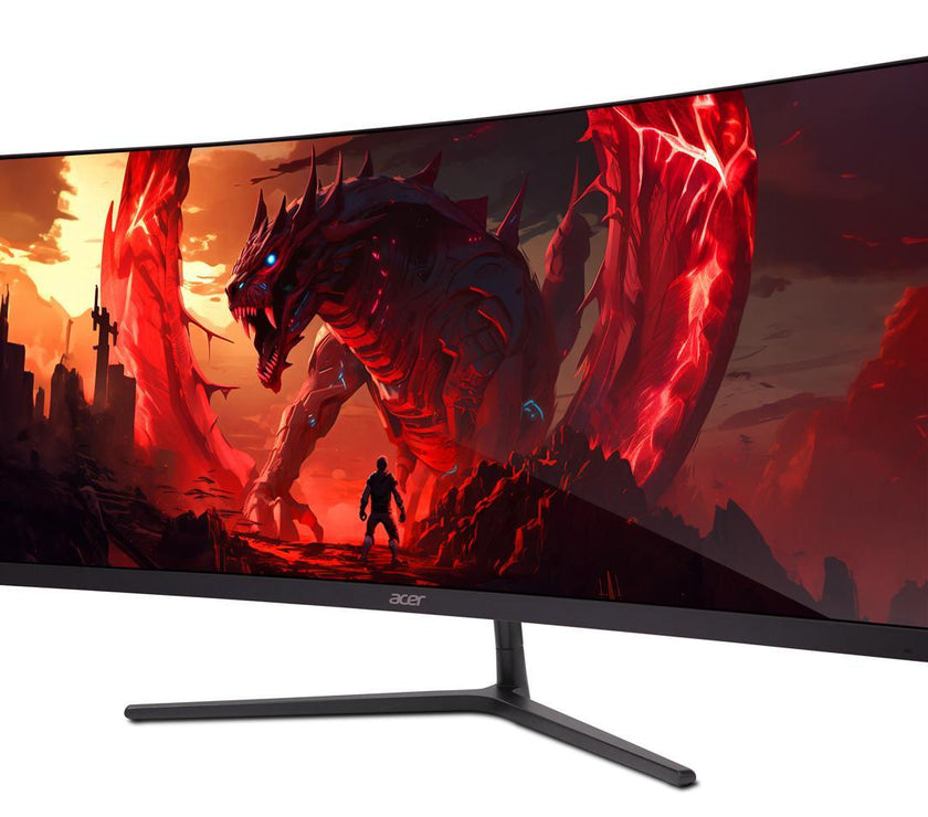 Acer Nitro ED306C Xbmiippx 29.5" 1500R Curved Zero-Frame UWFHD (2560 x 1080) VA Monitor with AMD FreeSync Premium Technology, Up to 200Hz, 1ms VRB, HDR 10, VESA mounting compliant (Display Port, 1 x HDMI 2.0 Port & 2 x HDMI 1.4 Ports)