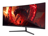 Acer Nitro ED306C Xbmiippx 29.5" 1500R Curved Zero-Frame UWFHD (2560 x 1080) VA Monitor with AMD FreeSync Premium Technology, Up to 200Hz, 1ms VRB, HDR 10, VESA mounting compliant (Display Port, 1 x HDMI 2.0 Port & 2 x HDMI 1.4 Ports)