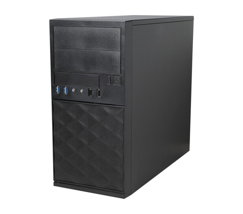 IN WIN EFS052.CH450TB3 Black Mini Tower Computer Case MicroATX 12V Form Factor, PSII Size Power Supply