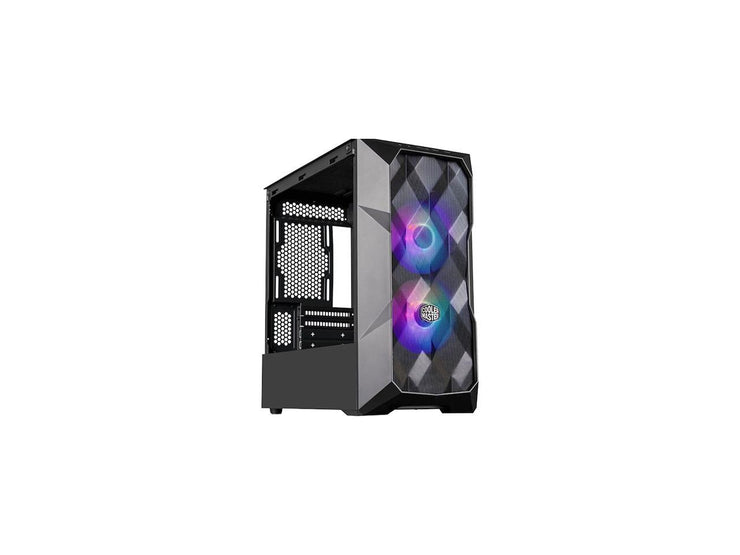 Cooler Master TD300 Mesh TD300-KGNN-S00 Black Steel / Mesh / Plastic / Tempered Glass Micro ATX Tower Computer Case