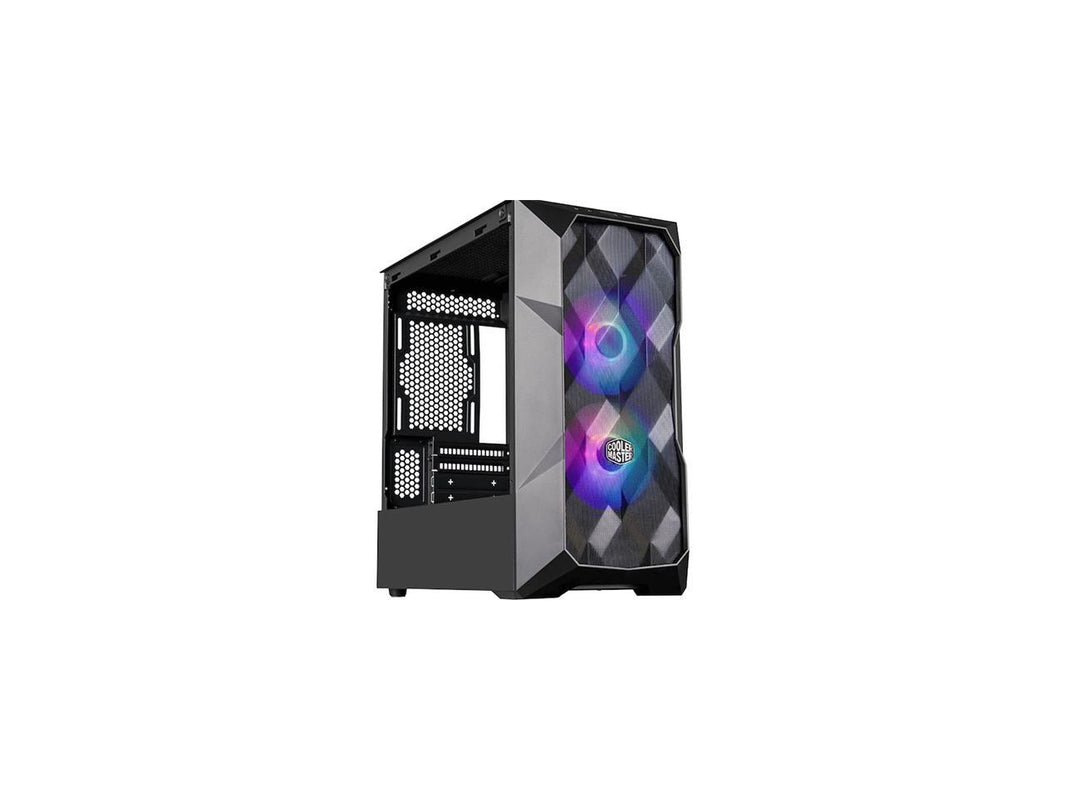 Cooler Master TD300 Mesh TD300-KGNN-S00 Black Steel / Mesh / Plastic / Tempered Glass Micro ATX Tower Computer Case