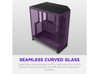 H6 RGB+ (2026) Compact Dual-chamber ATX Case - All Black