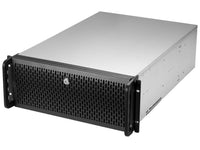 Rosewill 4U Server Chassis Rackmount Case | 8 3.5" HDD Bays, 3 5.25" Devices | E-ATX Compatible | 5 Front 120mm Fans, 2 Rear 80mm Fans | 2x USB 3.0 | Front Panel Lock | Silver/Black - RSV-L4000U