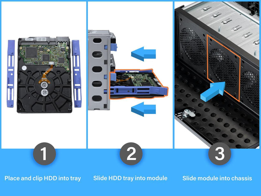 Rosewill 4U Server Chassis Rackmount Case | 15 3.5" HDD Bays | E-ATX Compatible | 6 Front 120mm Fans, 2 Rear 80mm Fans | 2x USB 3.0 | Front Panel Lock and Key | Silver/Black - RSV-L4500U