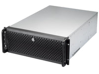 Rosewill 4U Server Chassis Rackmount Case | 12 Hot Swap 3.5", 2.5" SATA I, SATA II, SATA III SAS | E-ATX Compatible | 3 Front 120mm Fans, 2 Rear 80mm Fans | 2x USB 3.0| Front Panel Lock - RSV-L4412U