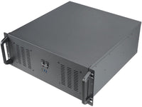 Rosewill 4U Server Chassis Rackmount Case | 11x 3.5" Bays, 3x 5.25" Devices| ATX, CEB Compatible | 2 120mm PWM Fan, 2 80mm PWM Fans | 2x USB 3.0, 1 USB-C 3.1 | Front Panel Lock and Key | - RSV-R4200U