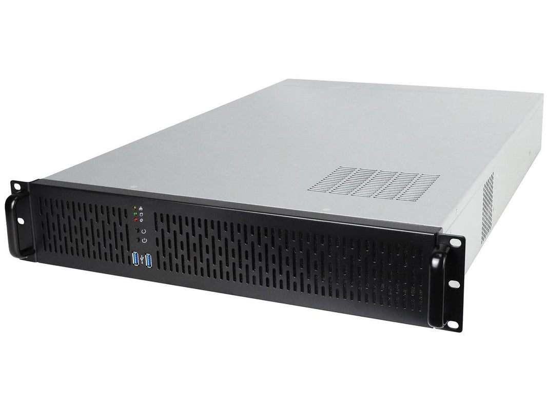 Rosewill 2U Server Chassis Rackmount Case, 4x 3.5" Bays, 2x 2.5" Devices, E-ATX Compatible, 3x 80mm PWM Fans, 2x USB 3.0 - RSV-Z2900U