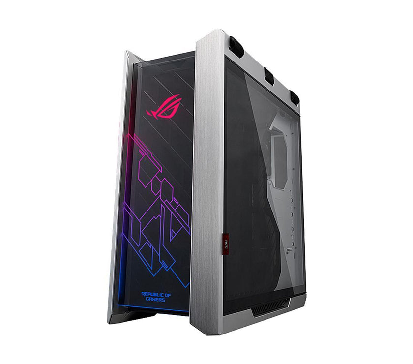 ASUS ROG Strix Helios GX601 White Edition RGB Mid-Tower Computer Case for ATX/ EATX Motherboards with Tempered Glass, Aluminum Frame, GPU Braces, 420mm Radiator Support and Aura Sync