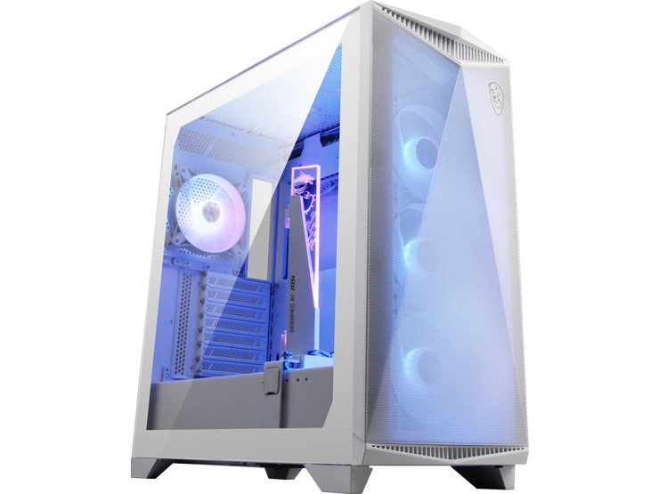 MSI MPG GUNGNIR 300R AIRFLOW WHITE, USA, 2xUSB 3.2 Gen 1, 1xUSB 3.2 Gen2 Type-C, 4x120mm PWM ARGB Fan, ARGB+PWM Control Board, Tempered Glass Window