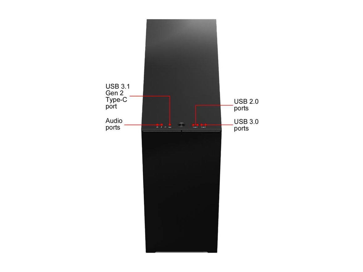 Fractal Design Define 7 XL Black Brushed Aluminum / Steel E-ATX Silent Modular Full Tower Computer Case