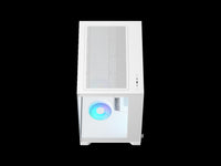 Fractal Design Pop 2 Vision White RGB - Dual-Chamber PC Gaming Case - Front and Side Glass Panels- Four 120 mm Reverse Blade RGB Fans Included - Spacious Interior - E-ATX (up to 280 mm) ATX/mATX/ITX