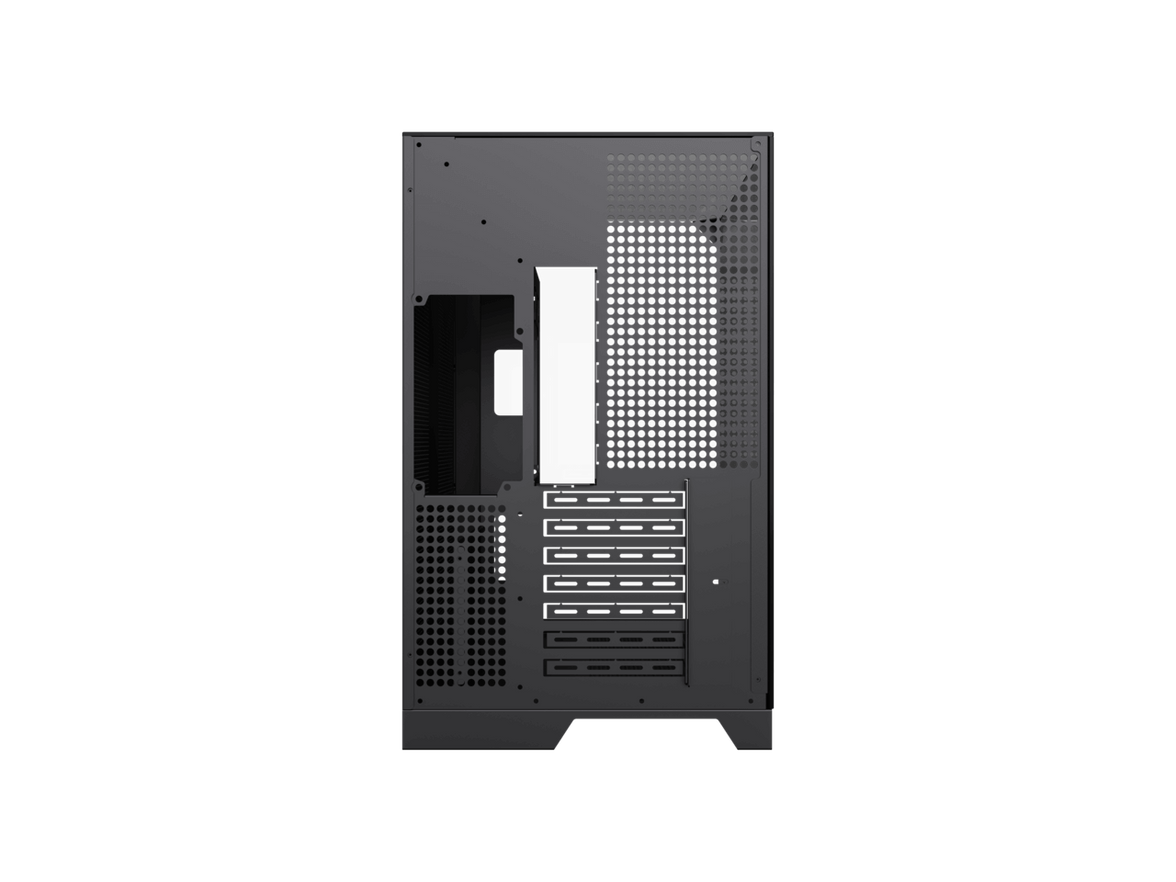 GAMEMAX Infinity Plus Black USB3.0 / Type C ATX Mid-Tower Gaming Computer Case w/3 x Tempered Glass Side Panel