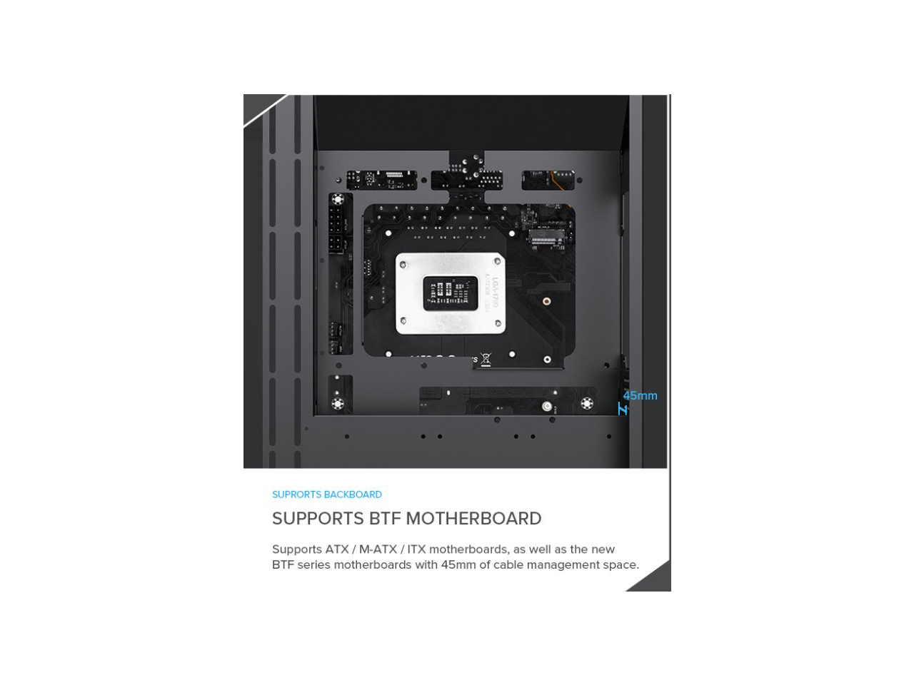 GAMEMAX Infinity Plus Black USB3.0 / Type C ATX Mid-Tower Gaming Computer Case w/3 x Tempered Glass Side Panel