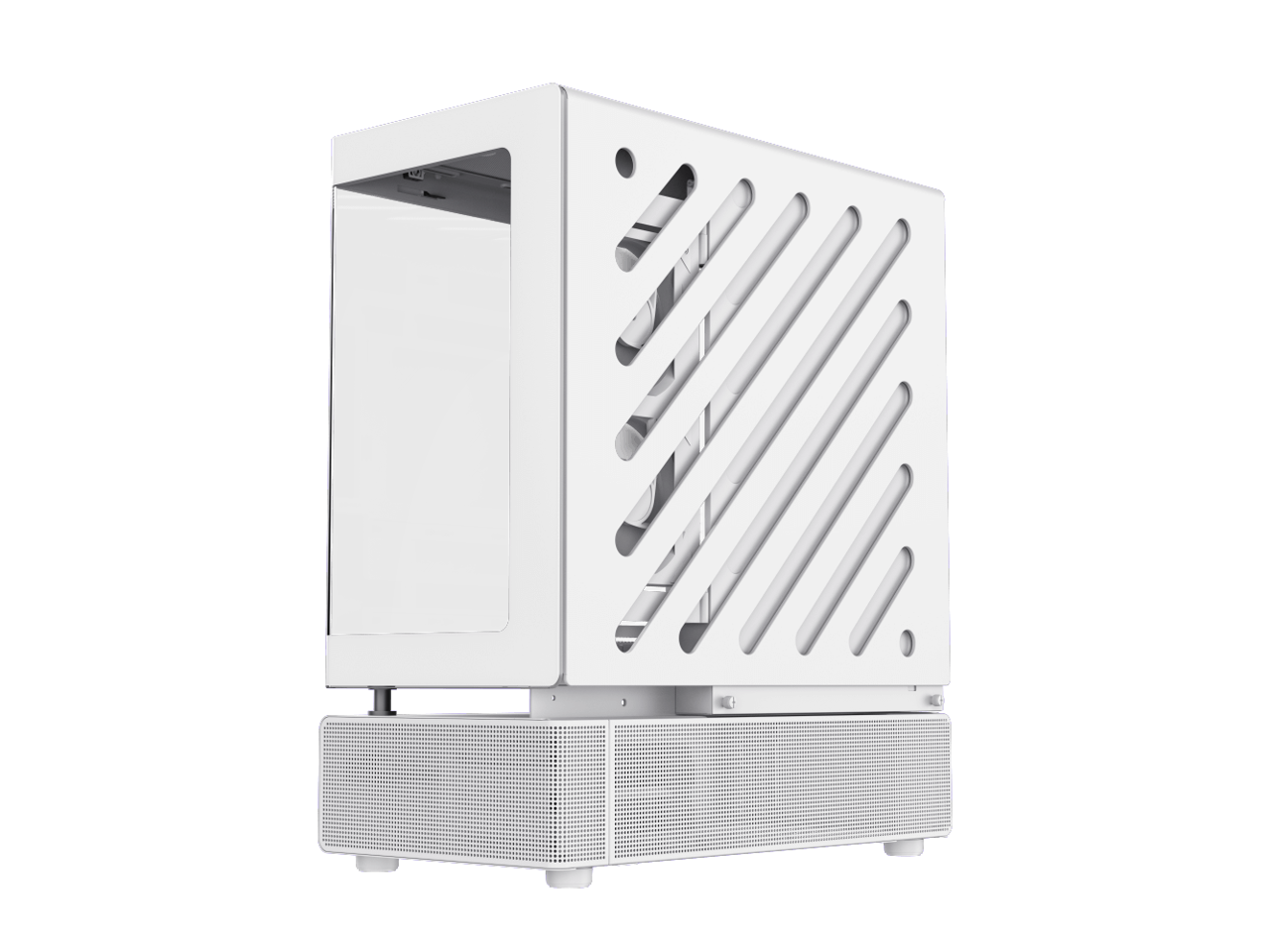 GAMEMAX Infinity N80 WH White Tempered Glass USB3.0/Type C ATX Mid Tower Case w/6 ARGB Fans (Pre-Installed)