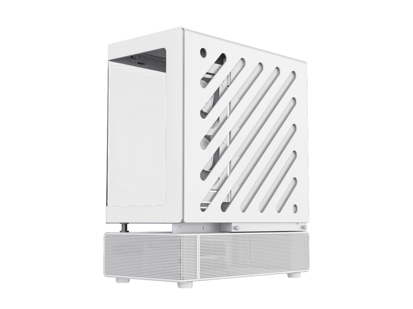 GAMEMAX Infinity N80 WH White Tempered Glass USB3.0/Type C ATX Mid Tower Case w/6 ARGB Fans (Pre-Installed)