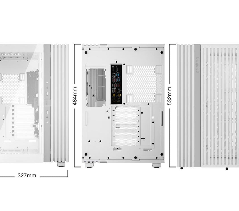 be quiet! LIGHT BASE 900 DX White ABS / Steel / Tempered Glass ATX Full Tower Case