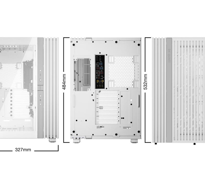 be quiet! LIGHT BASE 900 DX White ABS / Steel / Tempered Glass ATX Full Tower Case
