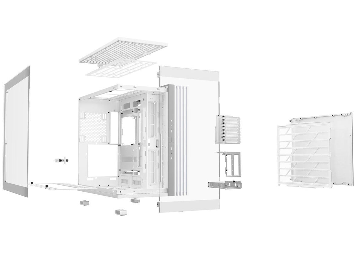 be quiet! LIGHT BASE 900 DX White ABS / Steel / Tempered Glass ATX Full Tower Case