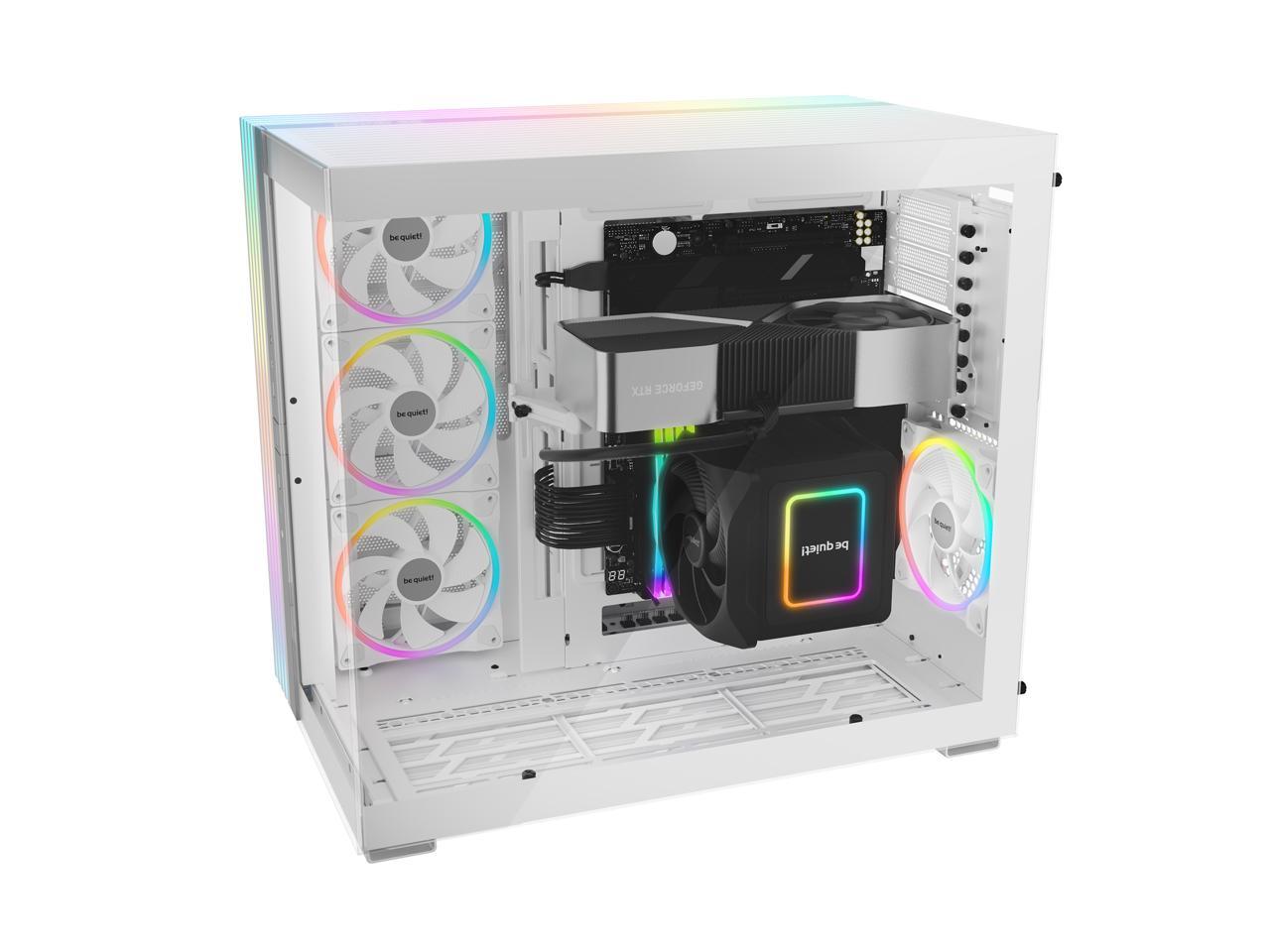 be quiet! LIGHT BASE 900 FX White ABS / Steel / Tempered Glass ATX Full Tower Case