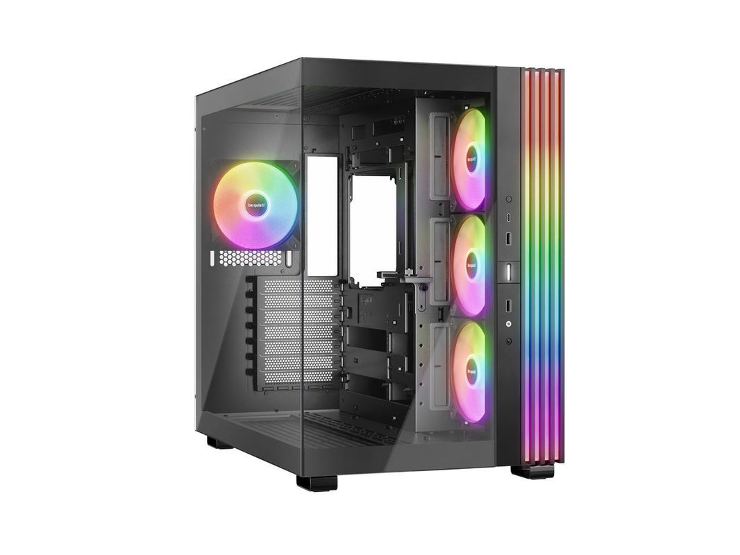 be quiet! LIGHT BASE 600 LX Black ABS / Steel / Tempered Glass ATX Mid Tower Case