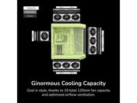 HYTE CS-HYTE-Y70-MM Matcha Milk ABS / Steel / Tempered Glass Dual Chamber Mid-Tower ATX Case Case (Computer Cases - ATX Form)