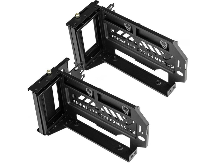 Cooler Master MasterAccessory Vertical Graphics Card Holder Kit V3 with Premium Riser Cable PCI-E 4.0 x16 - 165mm, Compatibility PCIe 4.0 and Older for E-ATX, ATX, Micro ATX Chassis